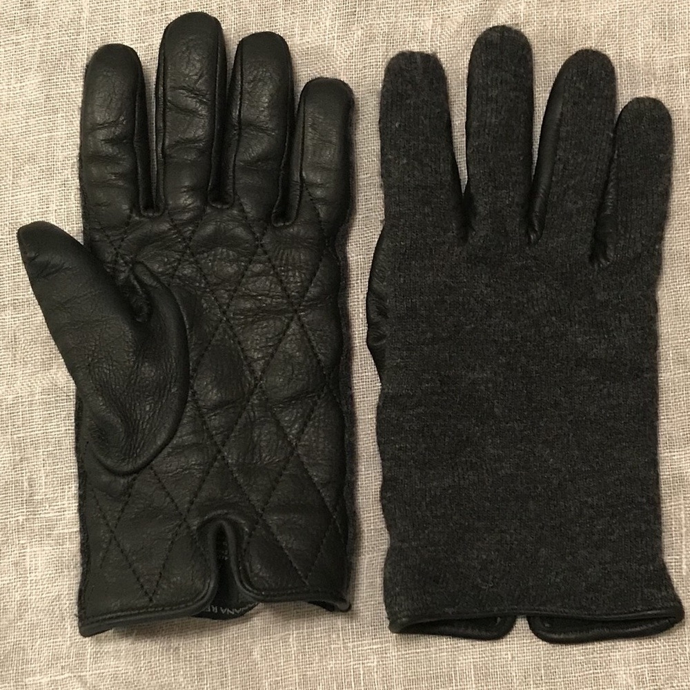 Banana Republic Wool & Leather Gloves